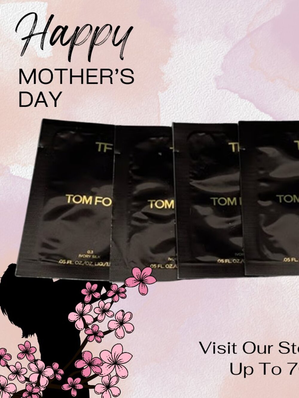 4 Tom Ford Traceless Soft Matte Foundation 0.05 OZ